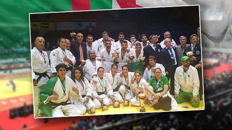 الجيدو الجزائري يُهيمن على إفريقيا