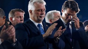 ترودو يبكي ضحايا مسجد كيبيك