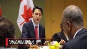 رئيس الوزراء الكندي يفطر أول يوم من رمضان مع المسلمين
