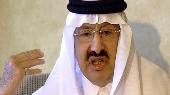 وفاة الأمير نواف بن عبد العزيز المستشار الخاص لملك السعودية