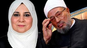هذه حقيقة علاقتي بالشيخ القرضاوي وأسرار زواجي منه
