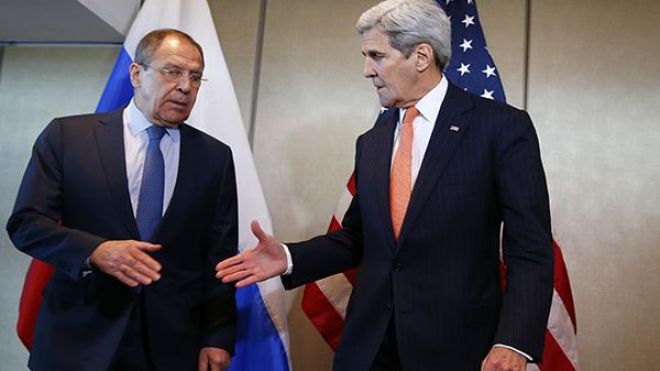 كيري ولافروف يدعوان لبدء محادثات سوريا سريعاً