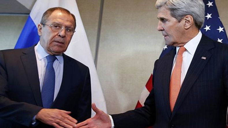 كيري يعلن عن “اتفاق مؤقت” مع لافروف لوقف إطلاق النار في سوريا
