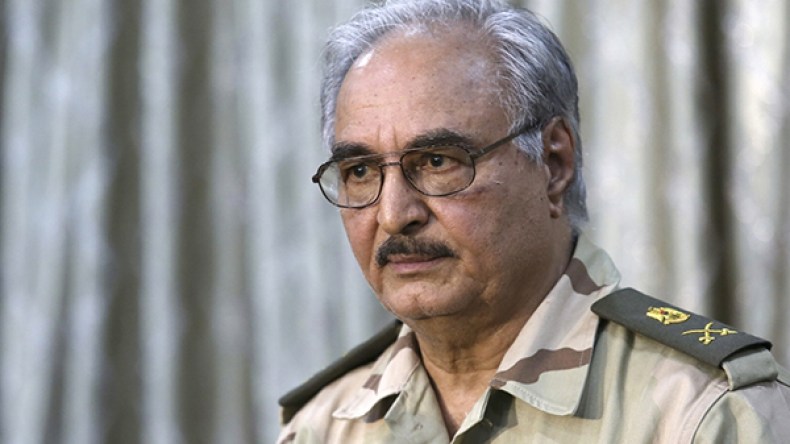 حفتر: قطر تدعم الإرهاب