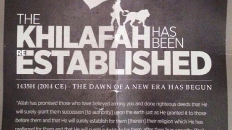 داعش توزع منشورات في لندن تدعو للهجرة إلى دولة الخلافة