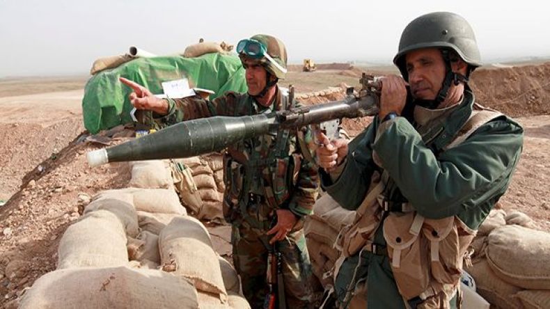 جنود أتراك يدربون قوات عراقية قرب الموصل