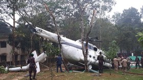 تحطم مروحية على متنها رئيس الأركان الكويتي