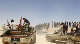 مقاتلون يسيطرون على مبنى ملحق بالسفارة الأمريكية بطرابلس