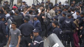 تخريب ونهب ومشادة عنيفة بين الطلبة في الحي الجامعي بمستغانم