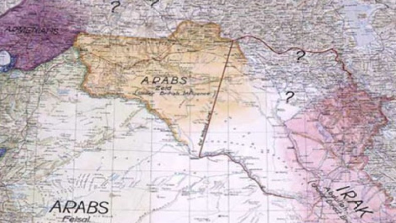 خريطة لورانس العرب التخطيطية تطرح بالمزاد العلني