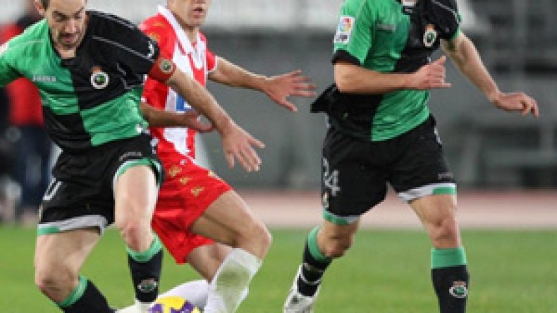 لحسن يقصى من كأس الاتحاد الأوربي مع سانتاندير