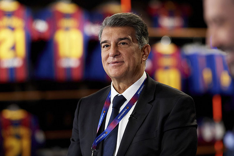Joan Laporta élu président du FC Barcelone