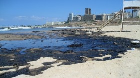 تسرب نفطي هائل قبالة السواحل الأردنية