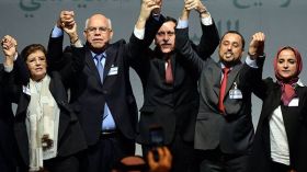 الإعلان عن تشكيل حكومة الوفاق الوطني في ليبيا