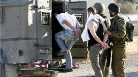 قوات الاحتلال تعتقل 11 فلسطينيا
