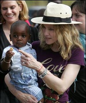 Madonna to begin Malawi adoption