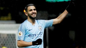 محرز ثالث أفضل لاعب في مانشستر سيتي هذا الموسم