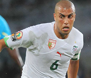 Algeria captain Mansouri in England for QPR tryout