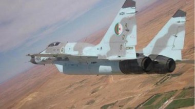 Tiaret: crash d'un avion militaire