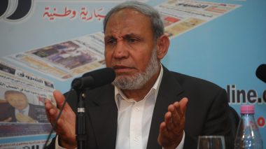 â€œRevolutions lead to liberty when they believe in resistance,â€ al-Zahar