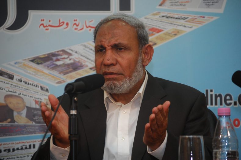 â€œRevolutions lead to liberty when they believe in resistance,â€ al-Zahar