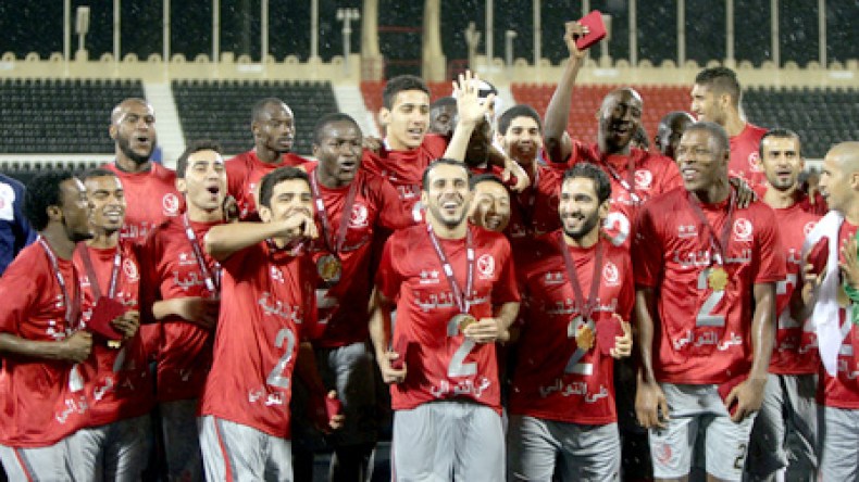 بوقرة وبلماضي ولخويا أبطال لدوري قطر