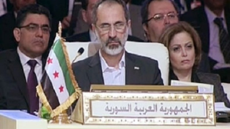 واشنطن: الخطيب سيبقى على رأس الائتلاف الوطني حتى انتهاء ولايته