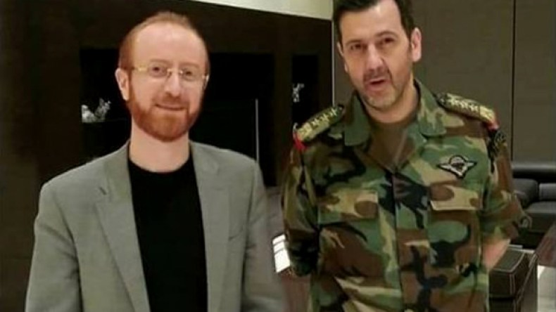 ماهر الأسد يظهر برفقة “النمس”