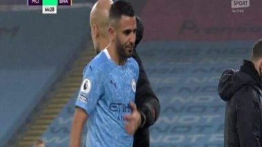 En vidéo: Mahrez “s’écharpe” avec Guardiola