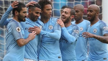Mahrez s’offre ses deux premiers buts avec Manchester City