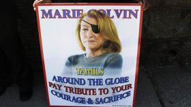 عائلة صحفية أمريكية قتلت في حمص تقاضي الحكومة السورية