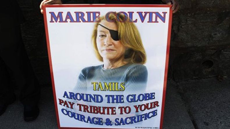 عائلة صحفية أمريكية قتلت في حمص تقاضي الحكومة السورية