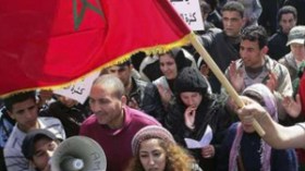 الآلاف‭ ‬من‭ ‬المتظاهرين‭ ‬يطالبون‭ ‬الملك‭ ‬بالإصلاحات‭ ‬في‭ ‬المغرب
