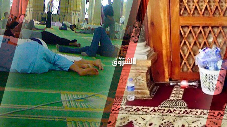 مساجد تتحول إلى مطاعم وفنادق ومقاه في رمضان