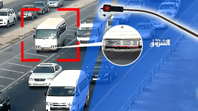 إشارات ضوئية بكاميرات مراقبة عبر الطرقات