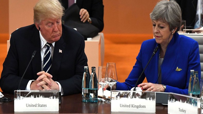 بريطانيا تحث ترامب على التمسك بالاتفاق النووي مع إيران