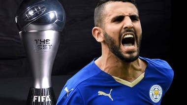 Mahrez ranks 7 in Best Fifa Football Awards