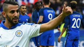 محرز يتمنى فوز فرنسا بكأس أوروبا