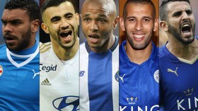 ثنائية لمحرز في سهرة “جزائرية” خجولة