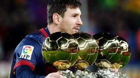 عرش أوروبا لـ”ميسي” بـ74 هدفا .. بعد تاج الليغا !