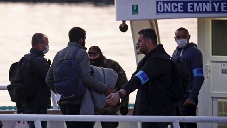 الدفعة الأولى من المهاجرين المرحلين من اليونان تصل إلى تركيا