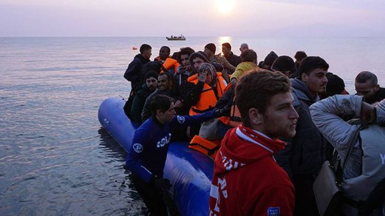 غرق خمسة مهاجرين قبالة ساحل جزيرة يونانية