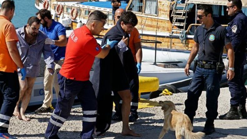غرق أربعة بينهم طفلان لدى جنوح قاربهم قبالة الشواطئ اليونانية