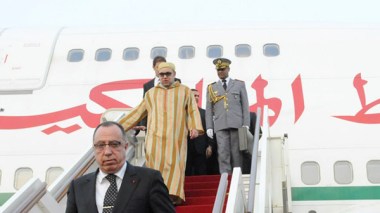 Moroccan King Mohammed VI preferred to remain on board his plane on the eve of Morocco’s return to African Union