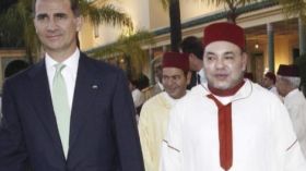 الحرس المدني الإسباني يوقف ملك المغرب