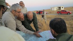 رئيس الأركان الإيراني يزور خطوط المواجهة قرب حلب