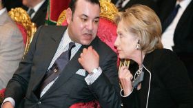 ملك المغرب أعطى كلينتون 12 مليون دولار مقابل حضورها اجتماعاً في مراكش