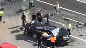 حادث خطير لسيارة الرئيس الروسي ومقتل سائقها