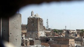 القوات العراقية تسيطر على موقع جامع النوري في الموصل