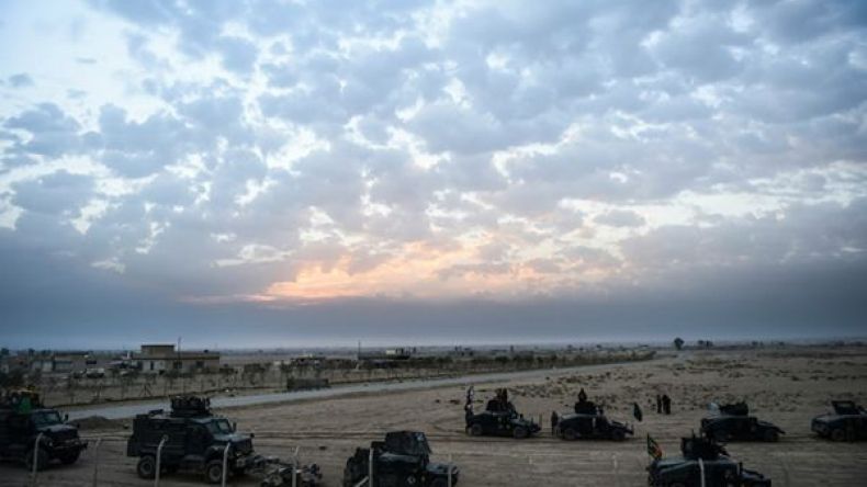 القوات العراقية تدخل مدينة الموصل